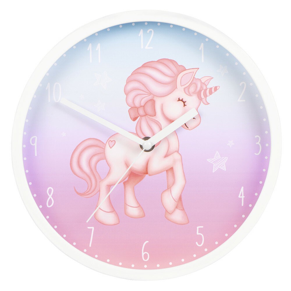 Hama Magical Unicorn Quarzuhr Rund Blau, Pink, Weiß