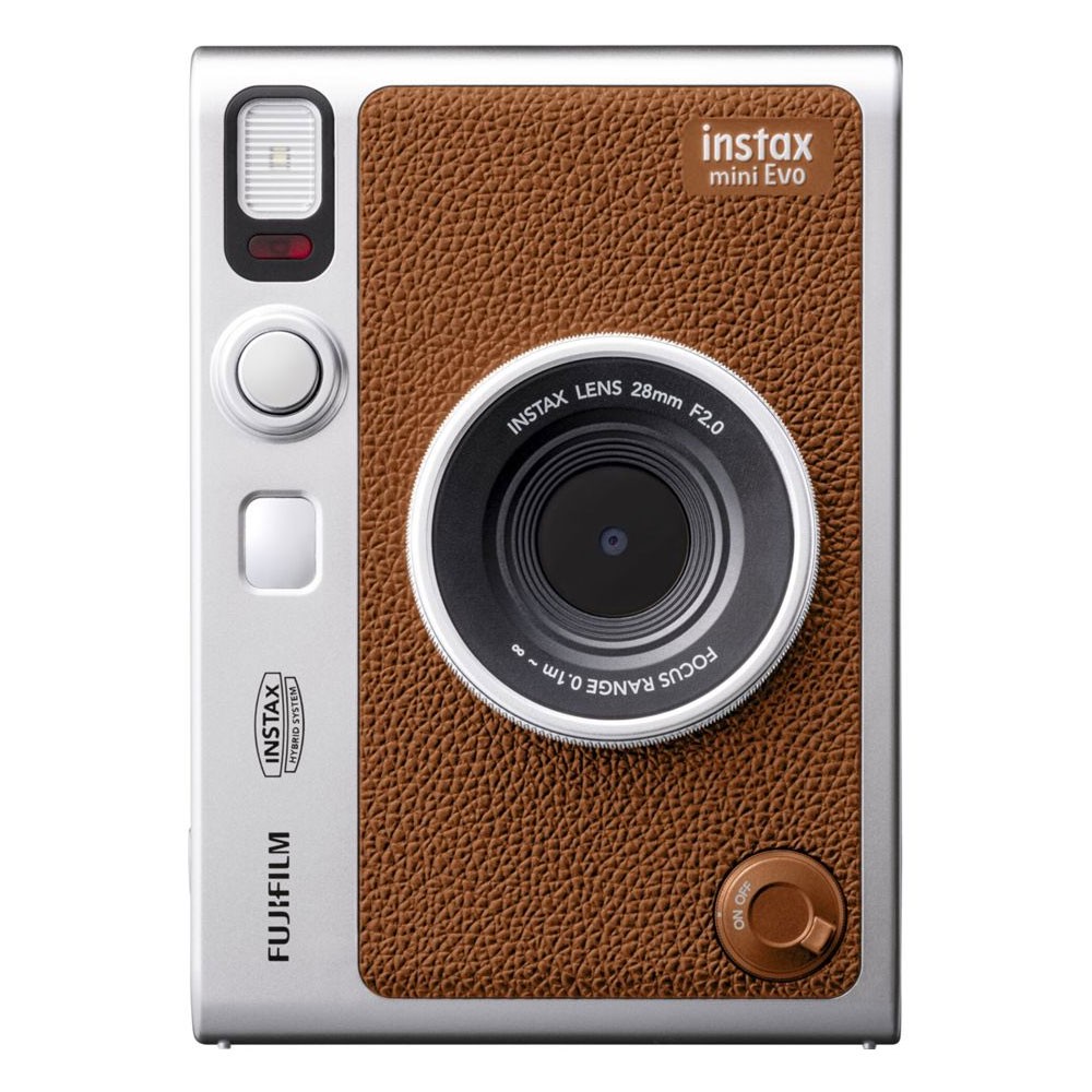 Fujifilm INSTAX Mini EVO Sofortbildkamera braun