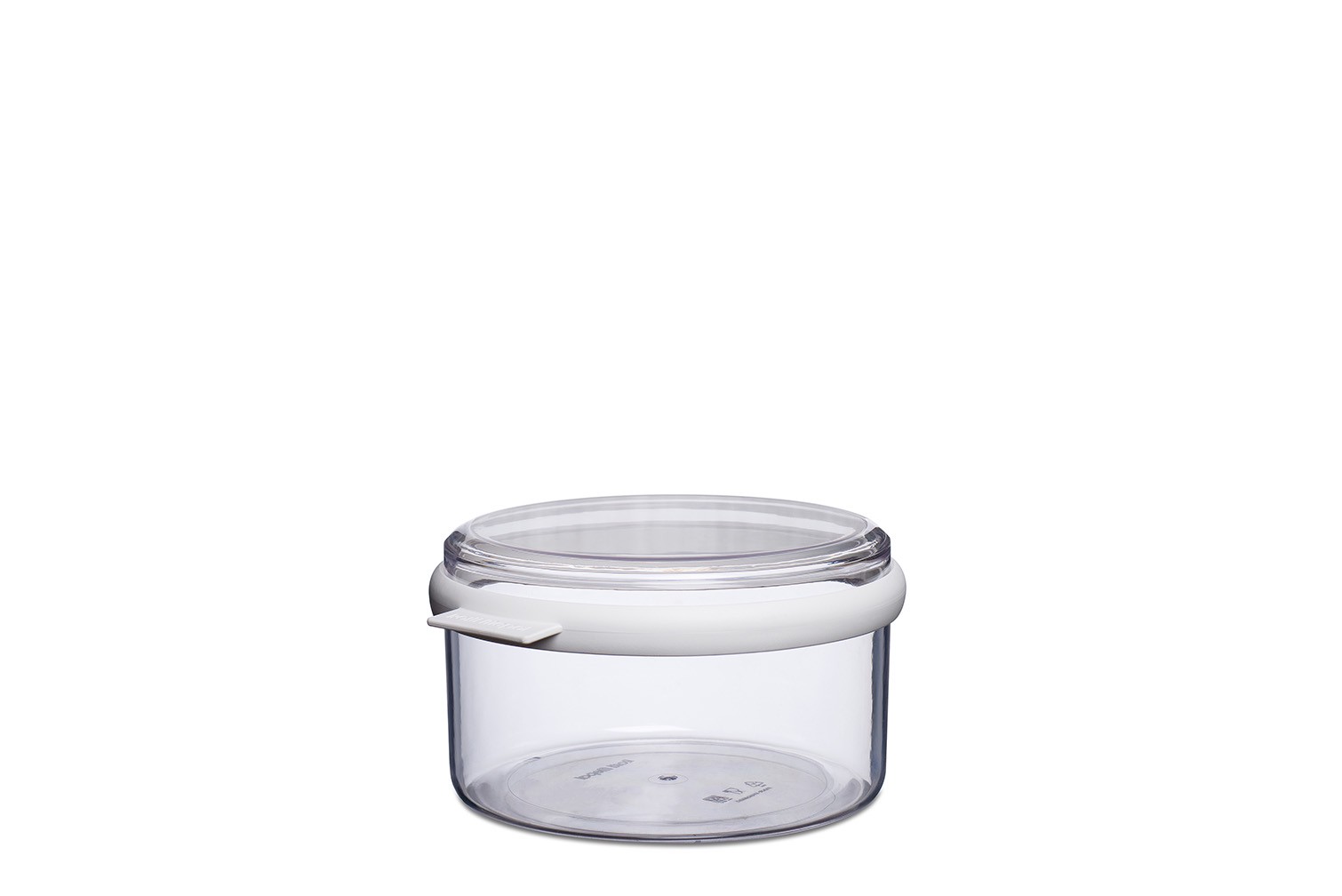 Vorratsdose stora rund 1.5 l - weiß  L 207 mm B 190 mm H 108 mm Gewicht 336 g 