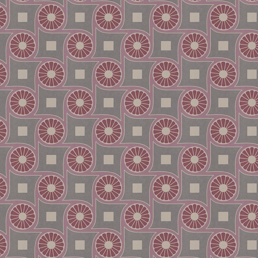 A.S. Creation | Art of Eden | 390602 | Vliestapete | Grafisch | 10.05 x 0.53 m | Lila