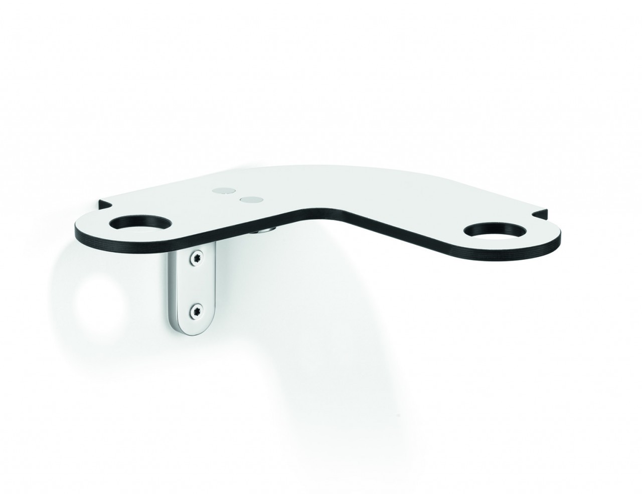 Giese Slimbord mit Halter für Rasierer Eckmodell links weiß, 30965-02 30965-02