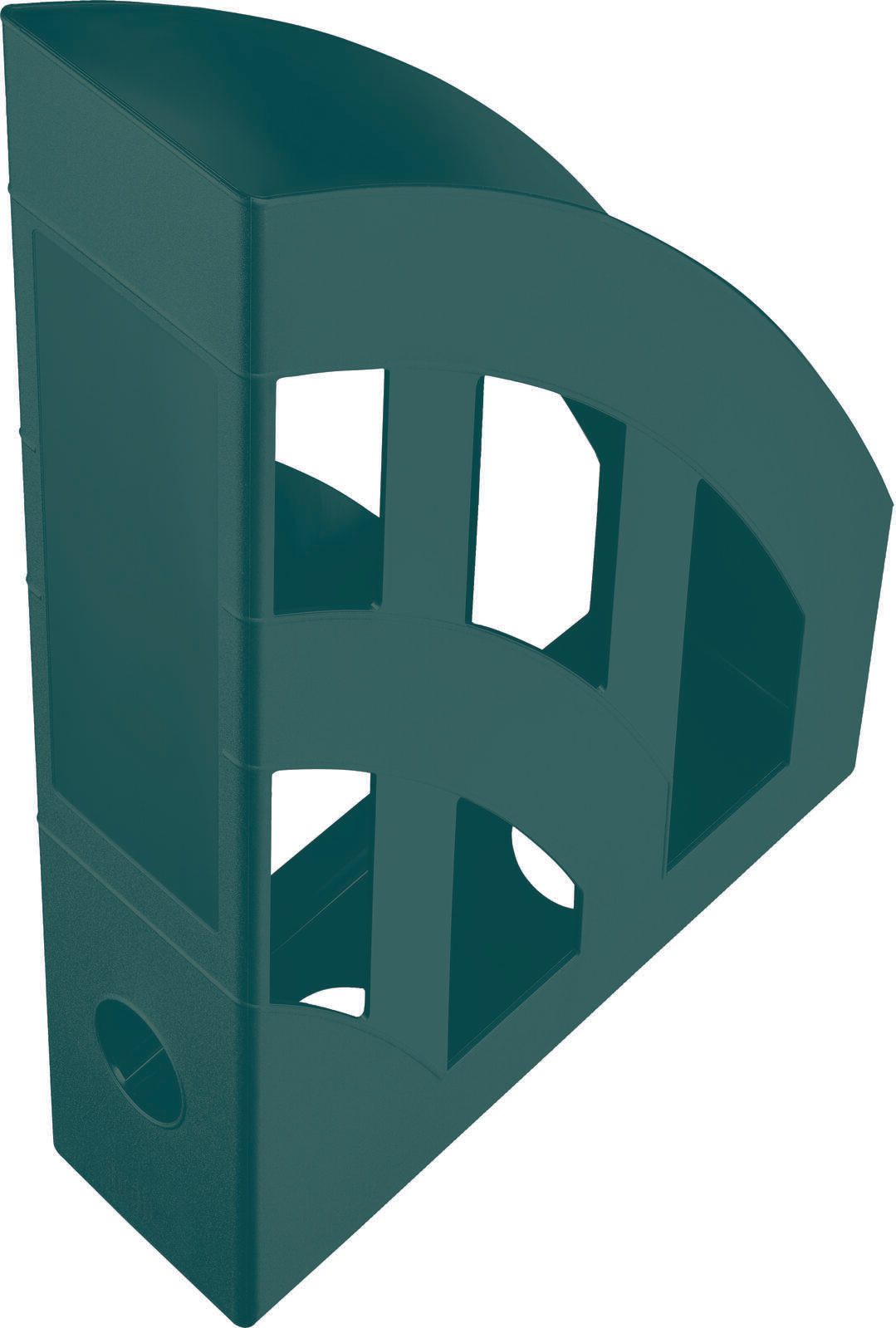 Helit Stehsammler recycelter Kunststoff grün , DIN C4