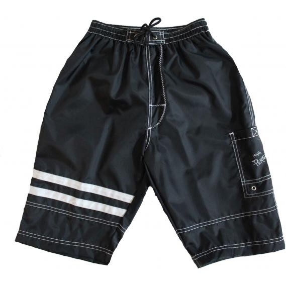 Jugend Badeshort Elemar schwarz