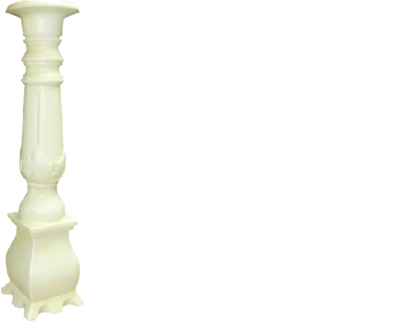 Kerzenständer Edler Antik Stil Ständer Leuchter Kerzen Kerze Halter Skulptur