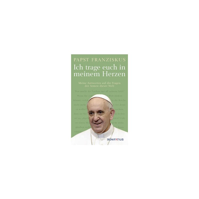 Papst Franziskus: Ich trage euch in meinem Herzen - gebunden