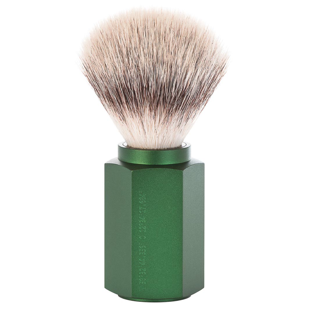 HEXAGON Rasierpinsel Silvertip Fibre®, forest