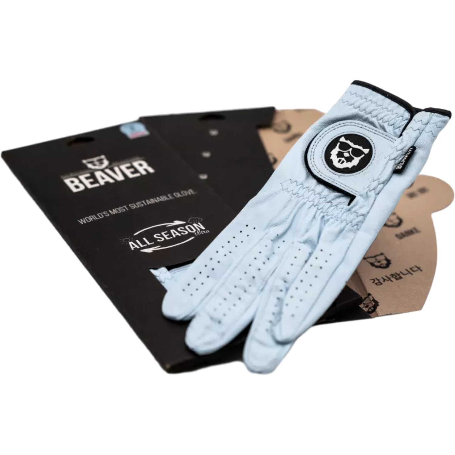 Beaver Golf Handschuh All Weather, blau