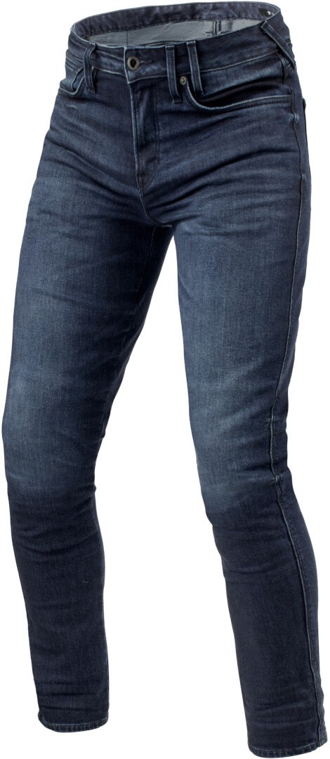 Revit Carlin SK Jeans moto, bleu, taille 28 34 pour Hommes