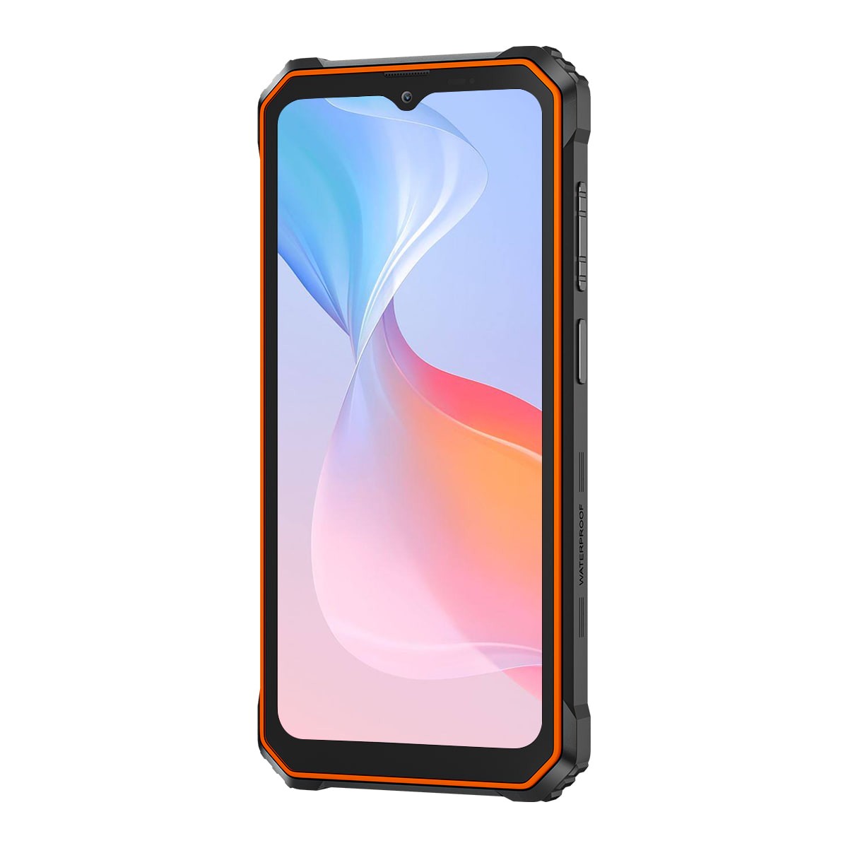 Blackview BV6200 Pro - Smartphone antichoc - Nouveauté 2023 - Android 13,Écran 6.5'',Mémoire de 128Go, 4Go/6Go de RAM,MediaTek Helio P35, Enorme batterie de 13 000 mAh,Photo 13 Mpx, 6 Go + 128 Go / ORANGE