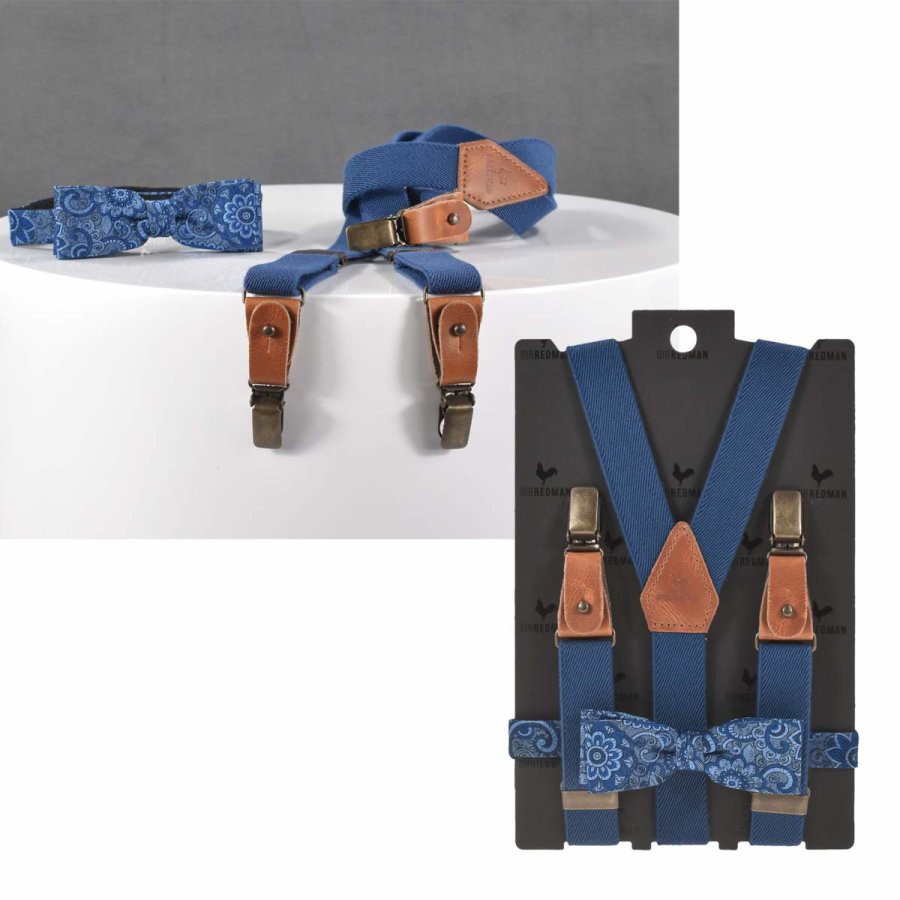 Hosenträger Kinder Set mit Fliege Jungen 