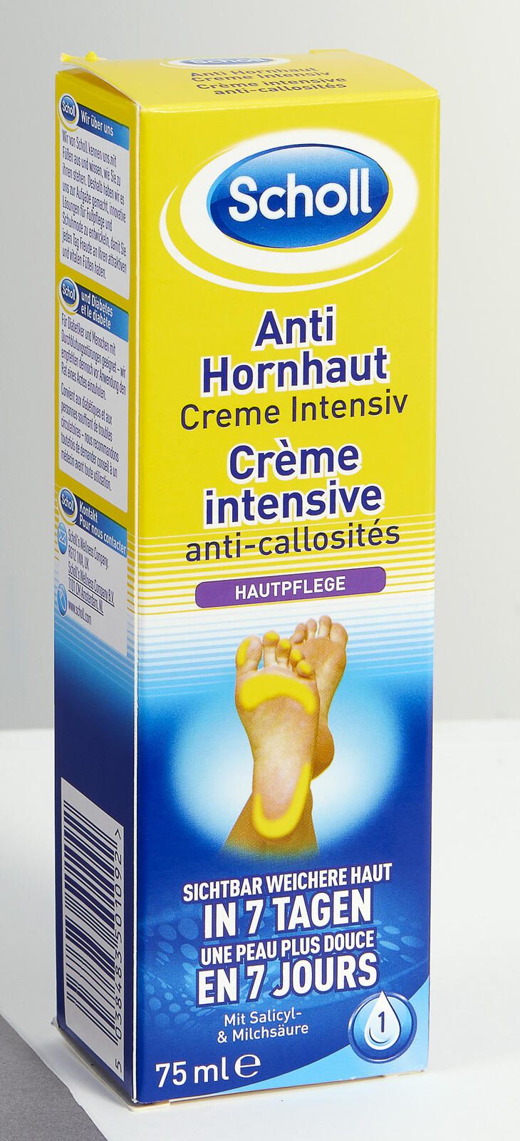 Scholl Anti-Hornhaut Intensiv Fußcreme 75,0 ml