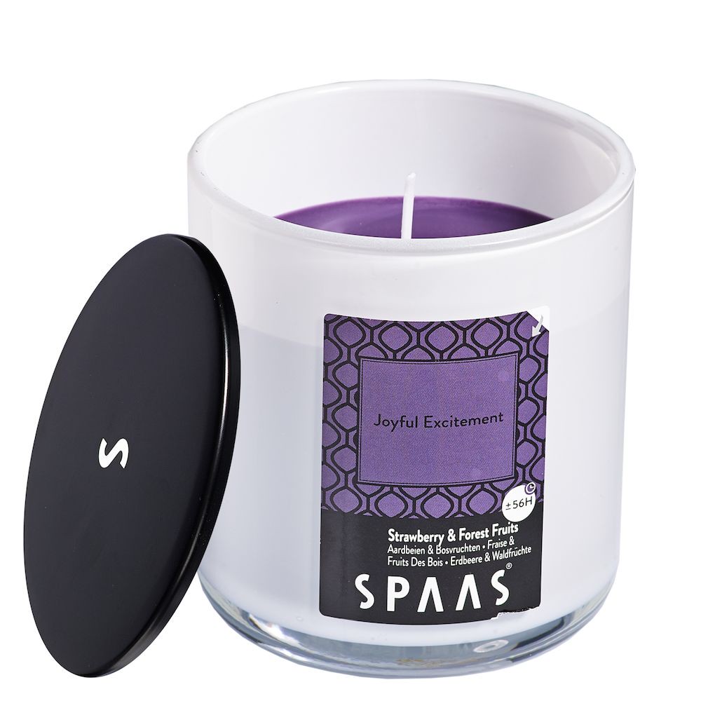 Duftkerze in Glas Erdbeere & Waldfrüchte