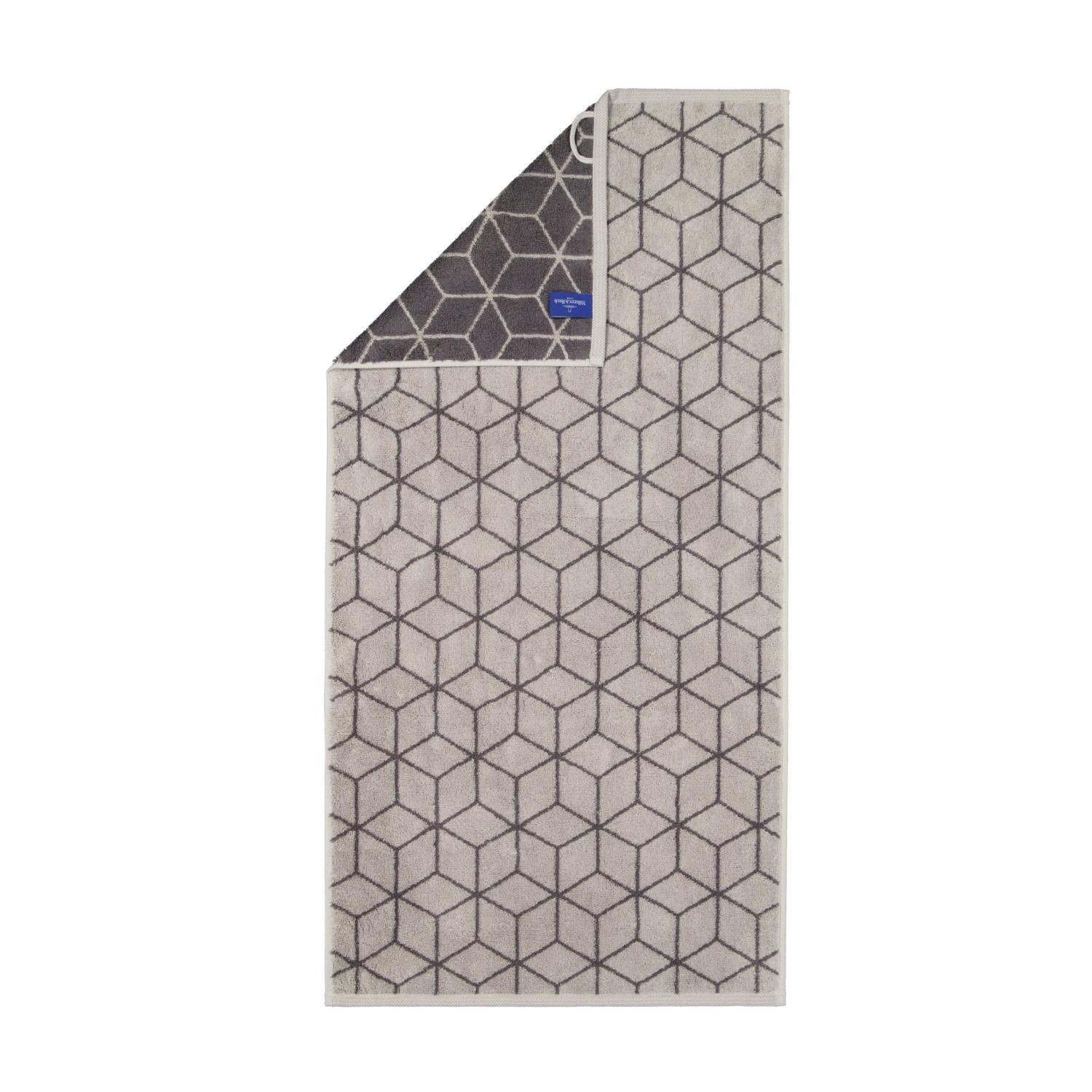 Villeroy & Boch Dusch- Gäste- Handtuch Coordinates 2557-77 stone