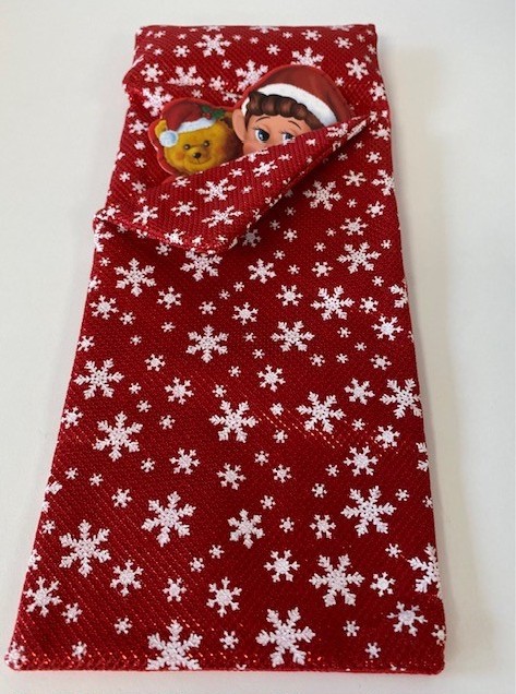 Schlafsack für Elfen mit Kissen