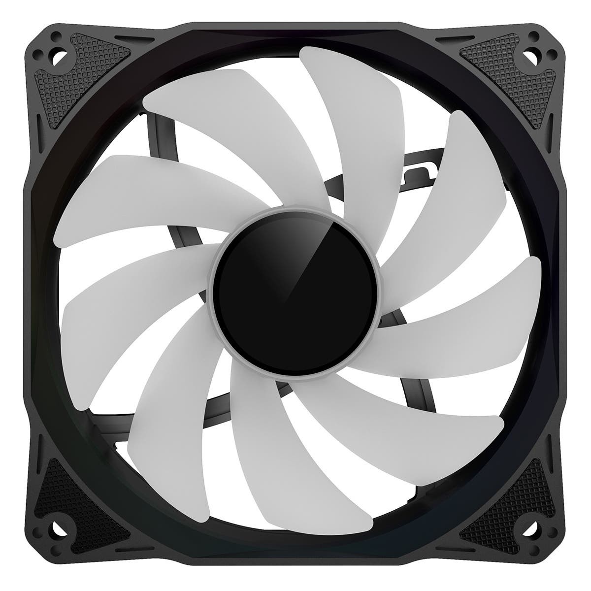 CiT Pro YH120 120mm ARGB Black Inner-Ring Infinity Fan - CIT-PRO-YH120-B