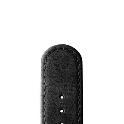 Lederband Natural 20mm schwarz