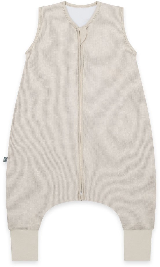 Emma & Noah Schlafsack mit Füßen 1.0 TOG, Essential Beige 80cm