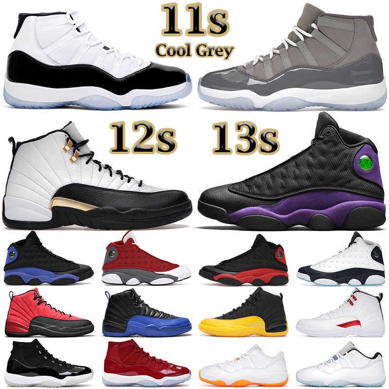Basketball shoes men women 11s Cool Grey Legend blue low Concord 12s Royalty Taxi Utility Grind Bright Citrus 13 Court Purple mens sport sneaker