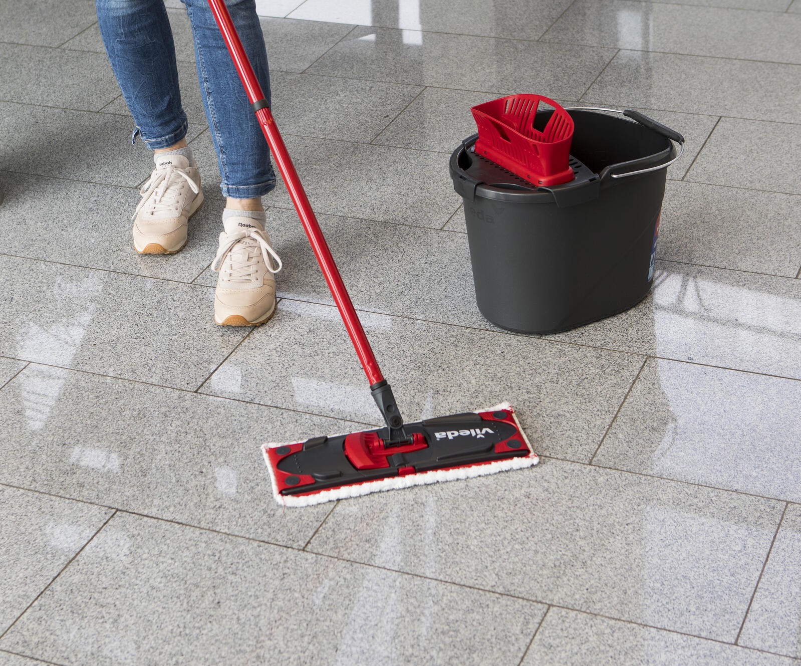 Vileda ULTRAMAX Wischsystem  für Parkett und Laminat