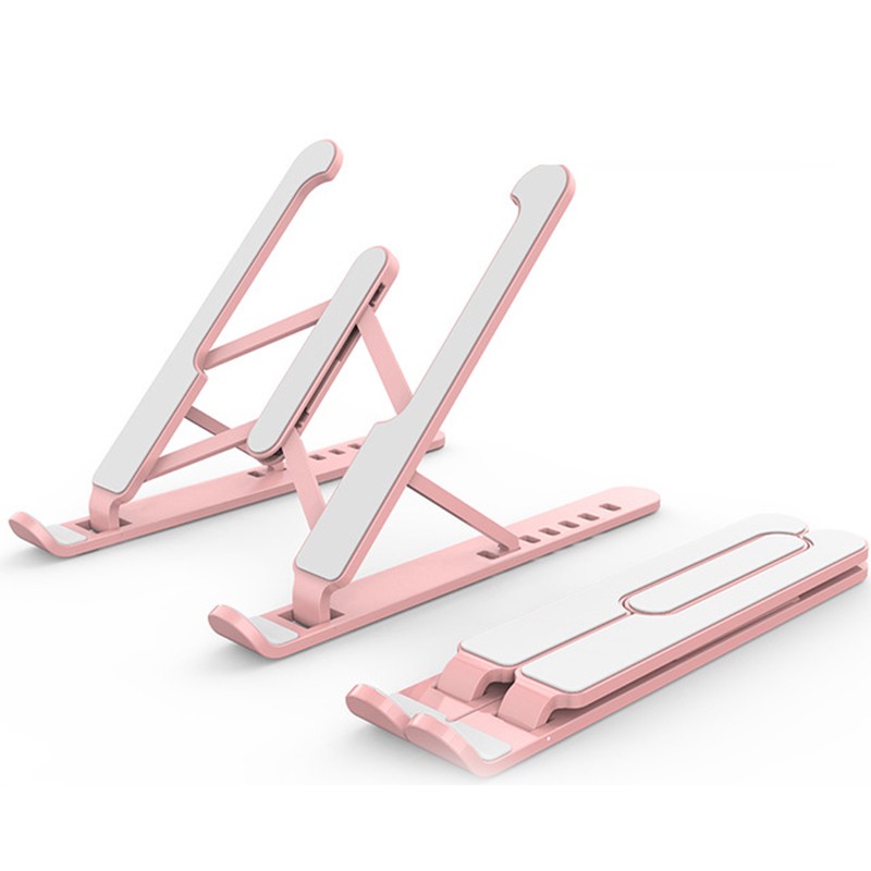 Portable LaptosS Stands Base de support pliable Notebook Stand pour MacBook Pro LAPDESK PC Ordinateur Porte-tampon de refroidissement