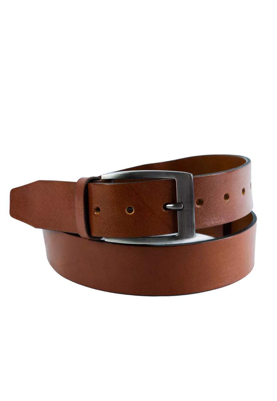 Ledergürtel Farbe: Cognac | Größe: 110