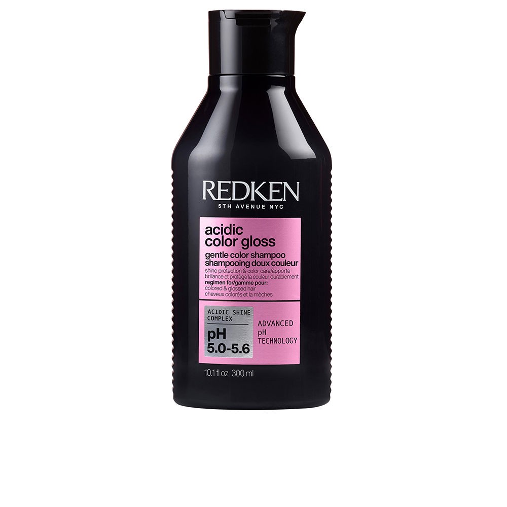 Das sulfatfreie Shampoo Acidic Color Gloss verstärkt den Glanz Ihrer Farbe. 500 ml