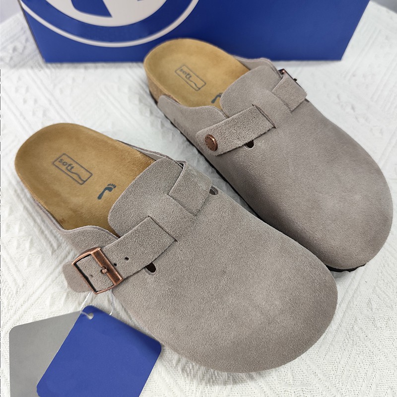 Designer Clogs Pantoufles Homme Femme Mules Slip-On Mode Clog Sliders Été Sandales Plage Daim Boucle Extérieur Décontracté Tongs Taille 34-46