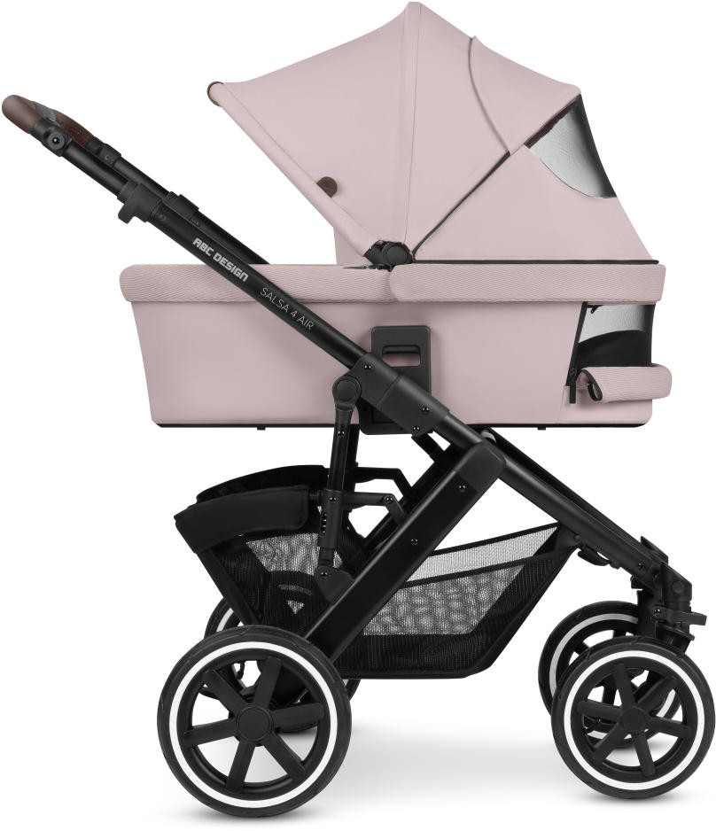ABC Design 2024 Salsa 4 Air Pure Berry Kombikinderwagen inkl. Zubehörpaket