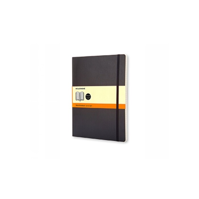 Moleskine soft, Extra Large Size, Ruled Notebook - gebunden