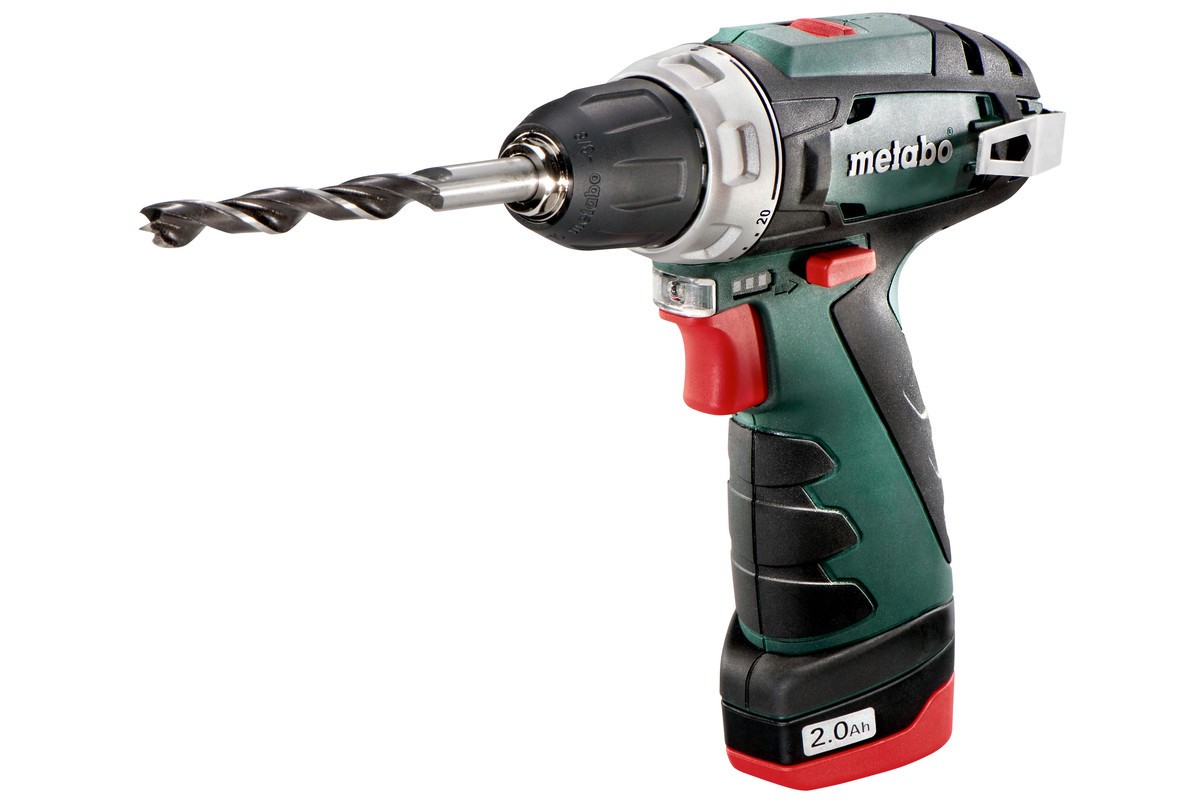METABO 600080500 Akkuschrauber Spannbereich Bohrfutter von: 1mm, Spannbereich Bohrfutter bis: 10mm