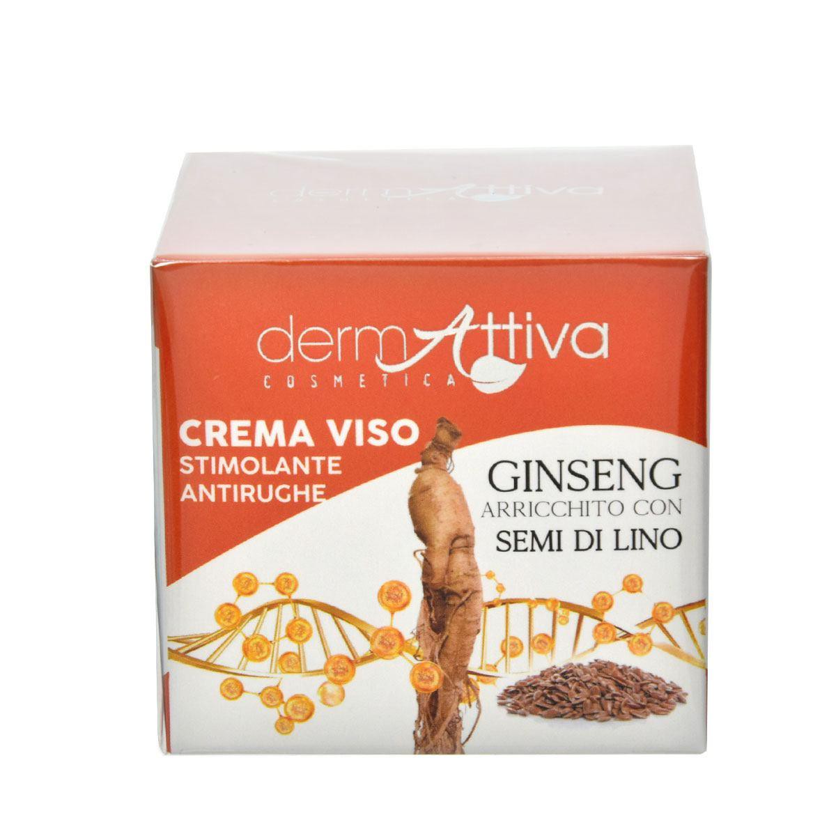 Dermattiva Ginseng- und Leinsamen-Gesichtscreme 50 ml