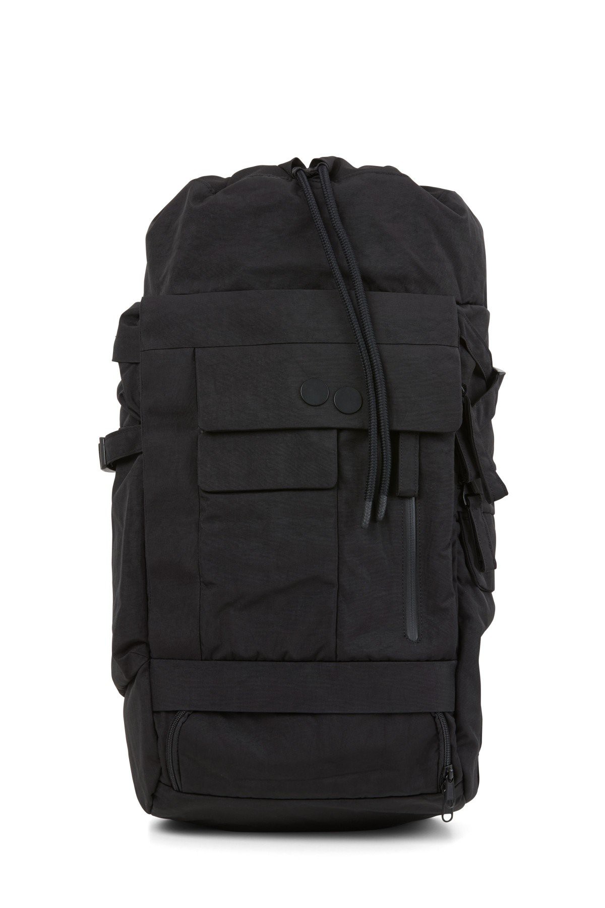 Rucksack Blok Medium Crinkle Black
