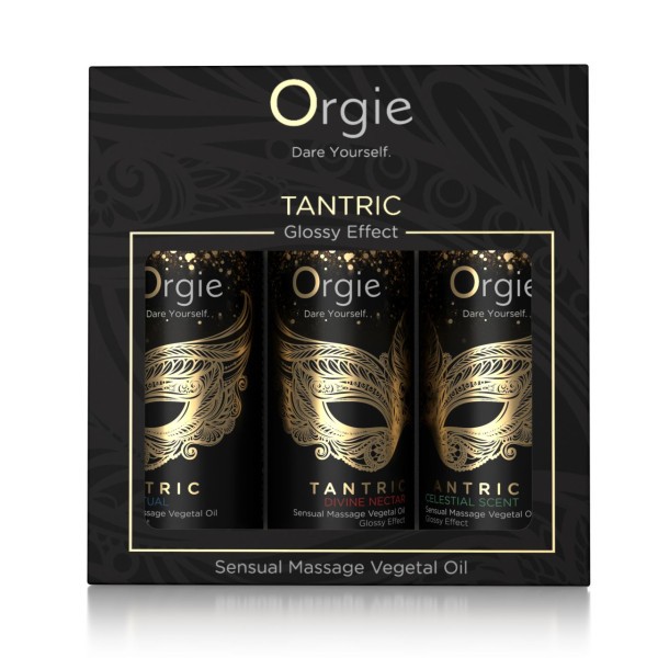 *ORGIE Tantric Sinnliches Massageöl Mini Größe (3x30ml)