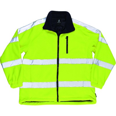 Warnschutz-Fleecejacke Salzburg 05242-125, warngelb, Größe L