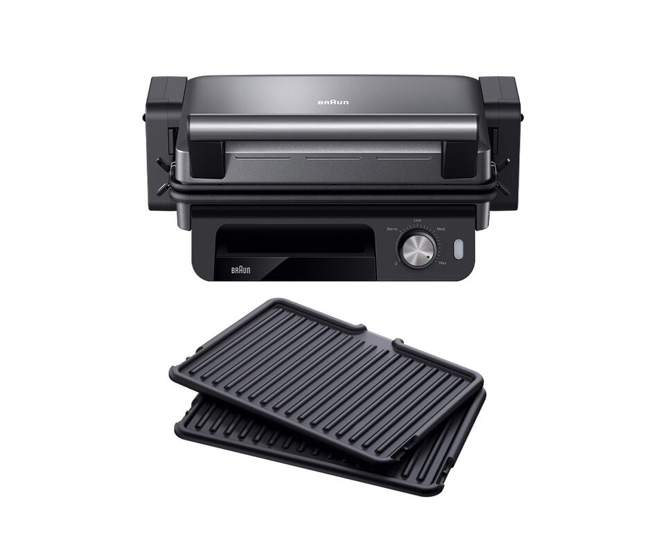 MultiGrill5 Kontaktgrill CG5033 Schwarz/Edelstahl