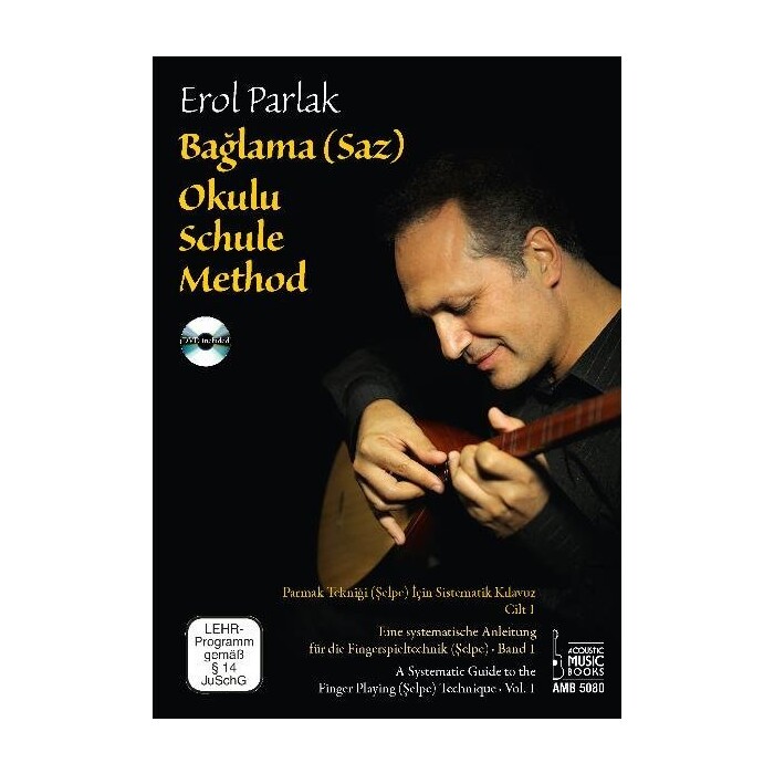 Erol Parlak: Baglama (Saz) Okulu Schule. Baglama (Saz) Okulu Method, m. DVD. Bd.1