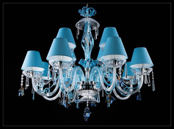 Decken Lampe Hänge Pendel Leuchte Strahler Luster Kronleuchter Kristall