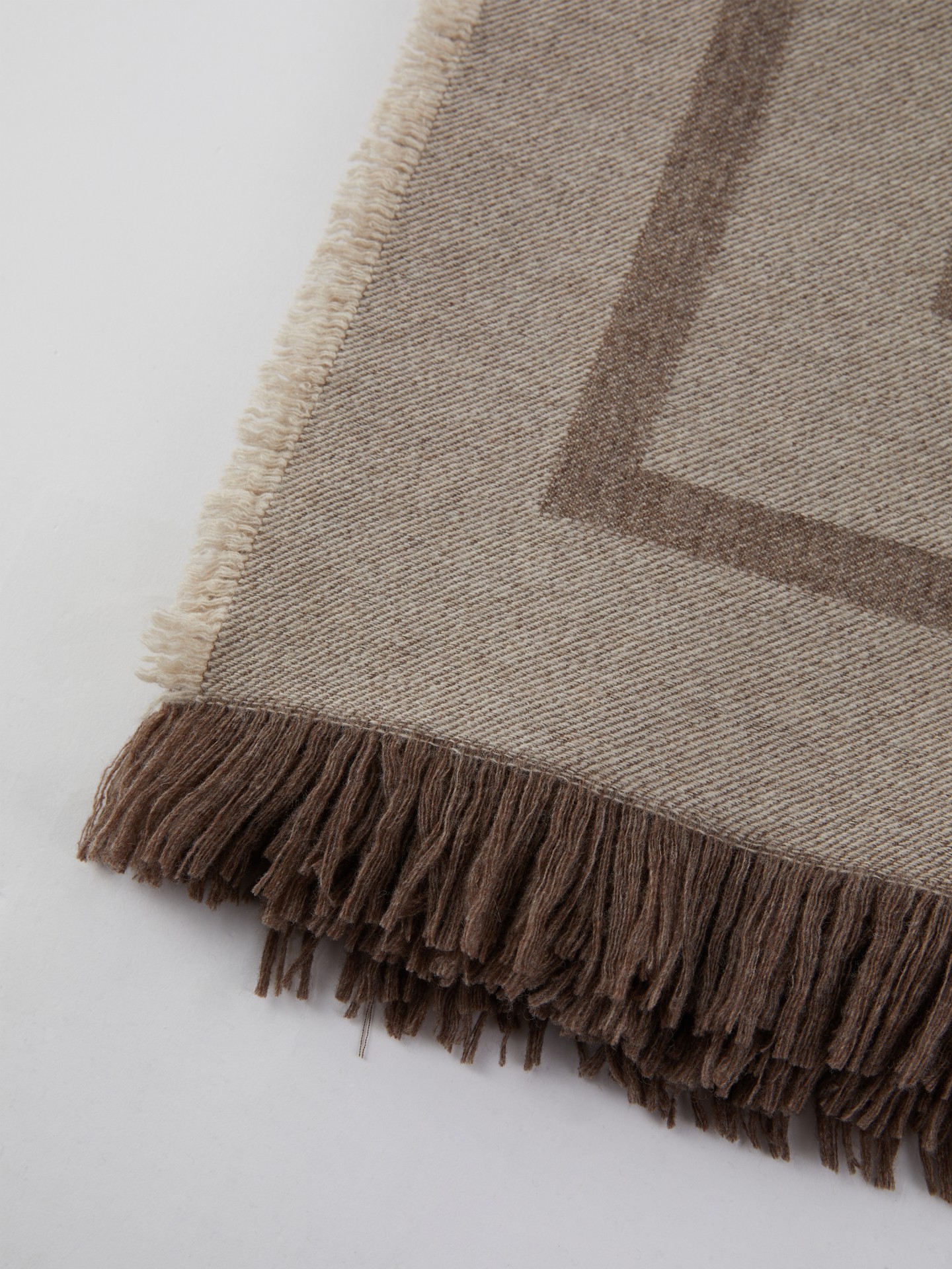 Woll-Schal Beige
