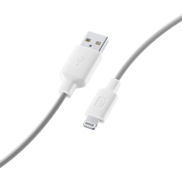 Cellularline - Smart-Lightning-Kabel, 1m, weiß