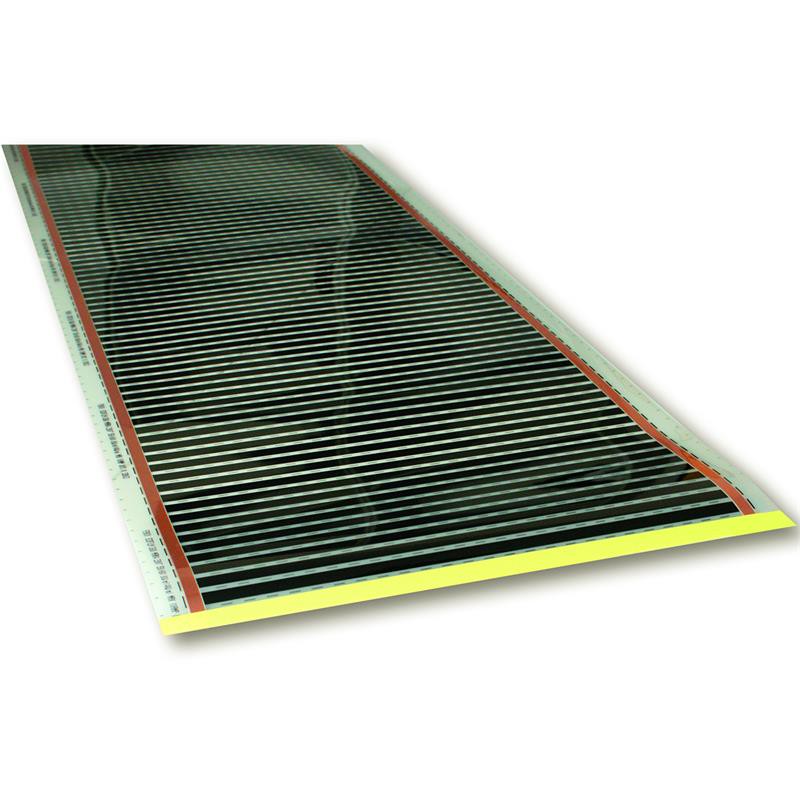 Ecofilm SET 80 W / m² Elektro Fußbodenheizung für Laminat, Breite: 60 cm / 100 cm, Längen: 1,5-10 m – Heizfolie Fußboden