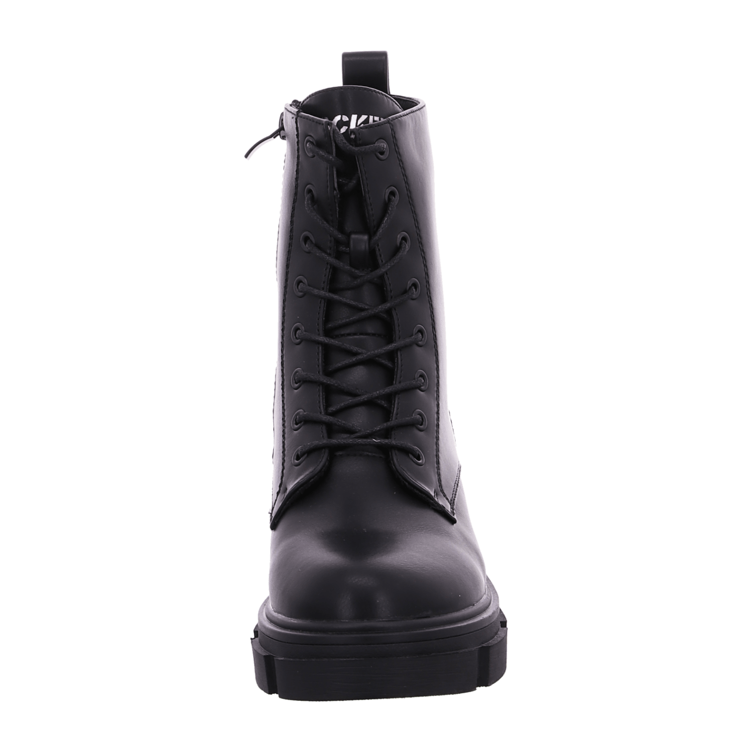 Dockers by Gerli Schnürstiefelette Kaltfutter für Damen, schwarz, Gr. 40 EU
