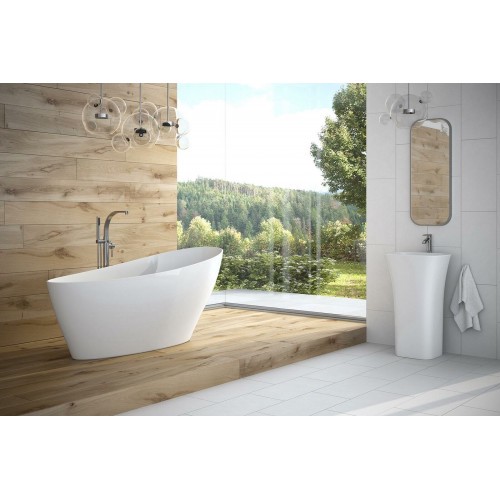 Design Badewanne Badewannen Ovale Freistehende Moderne Wannen
