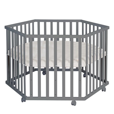 Roba Laufgitter Luxe 6-eckig anthrazit Greyish gesteppt