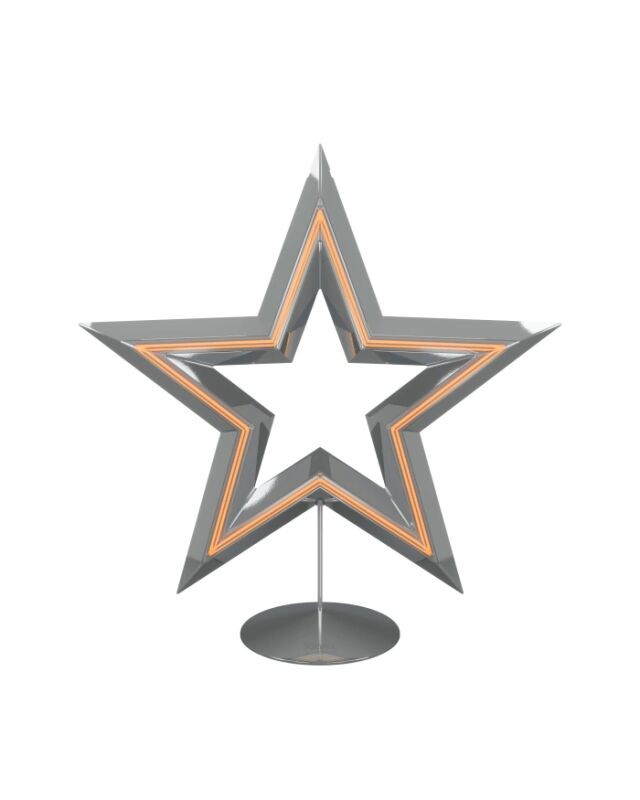 Sompex Freestar Dekoleuchte Stern chrom