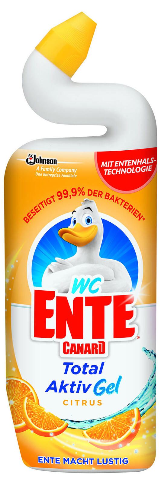 WC-ENTE WC-Reiniger Total Aktiv Gel 750,0 ml