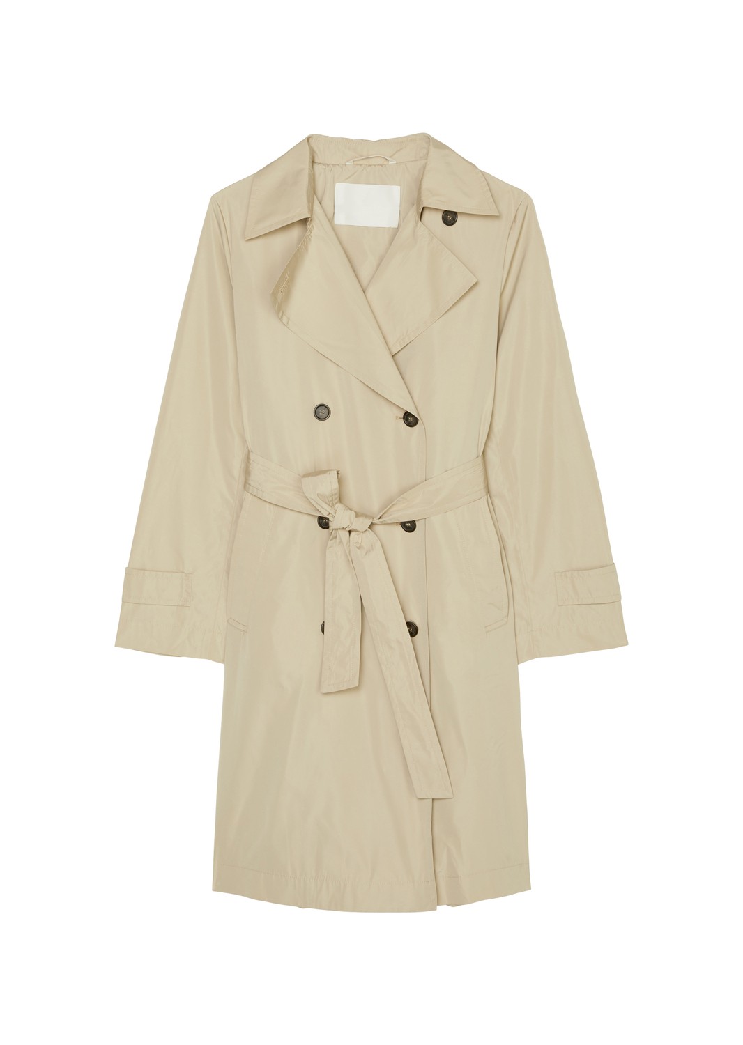Technical trenchcoat, double breast