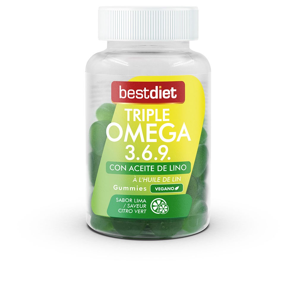 Dreifaches Omega 3.6.9. Gummibärchen 60 St