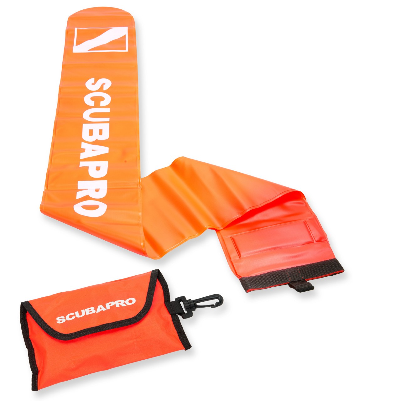 Signalboje Scubapro 120 cm - mit 10 m Leine und Tasche