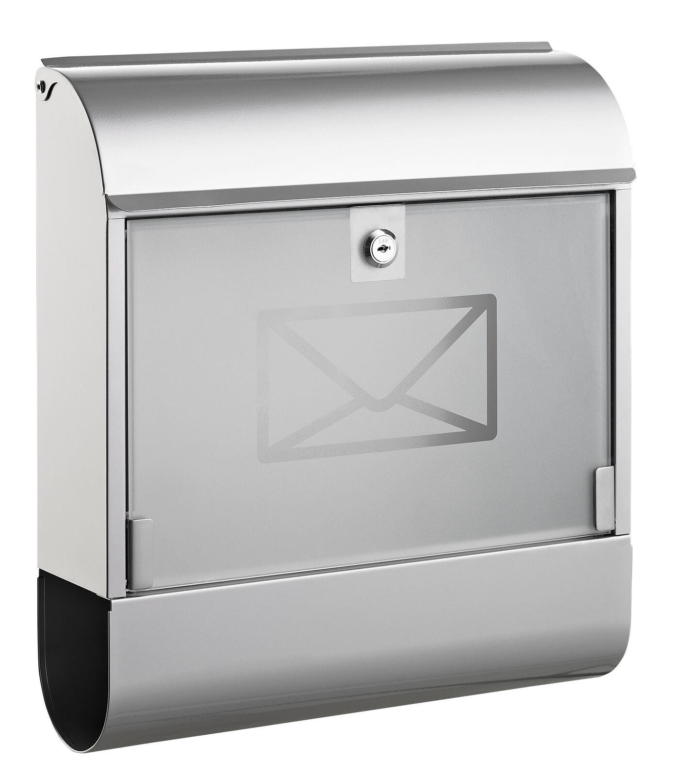ALCO Briefkasten 8608 silber