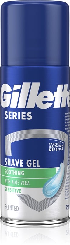 Gillette Serie Sensitive Rasiergel für Männer 75 ml
